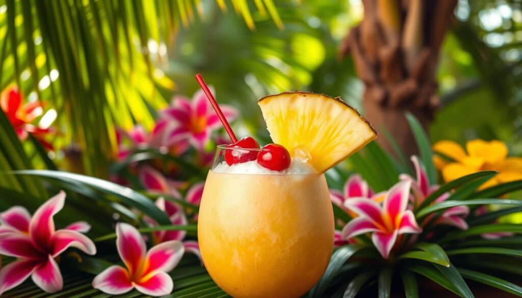 piña colada receta