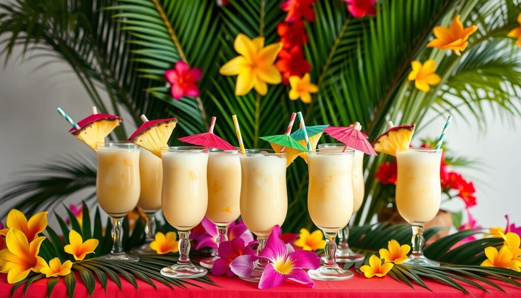 piña colada receta