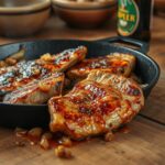 filetes de cerdo a la cerveza