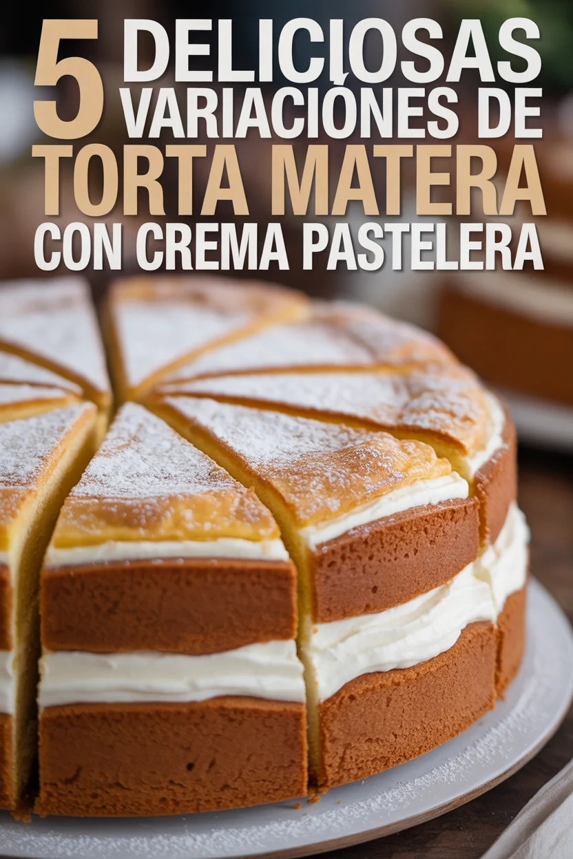 Torta Matera con Crema Pastelera
