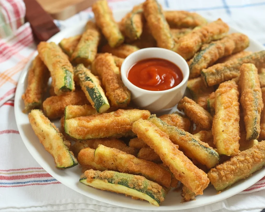 palitos de calabacín