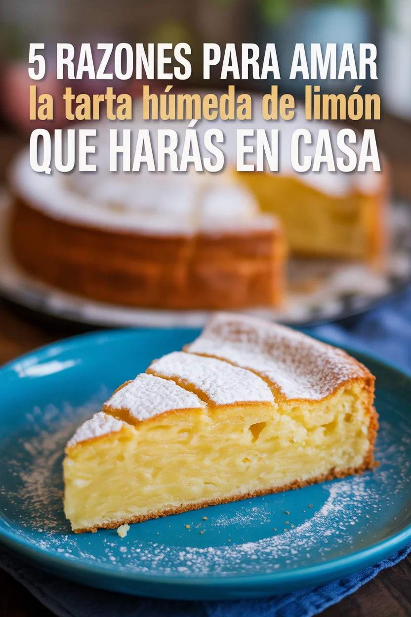 5 Razones para Amar la Tarta Húmeda de Limón que Harás en Casa