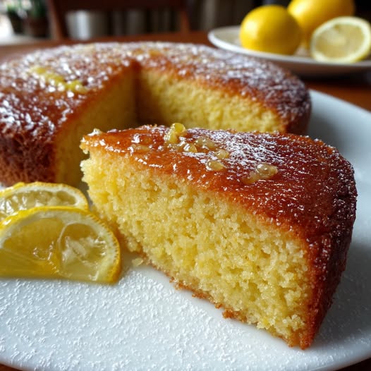 Tarta Húmeda de Limón