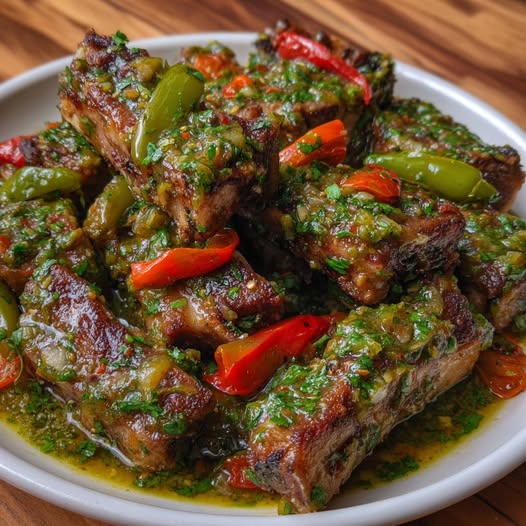 Costillas en Salsa Verde Tatemada
