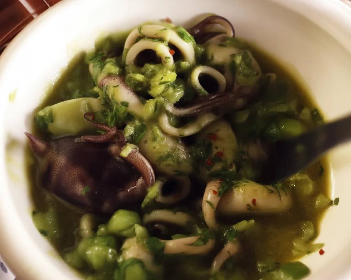Chipirones en Salsa de Ajo y Lima (Listos en 10 Minutos)
