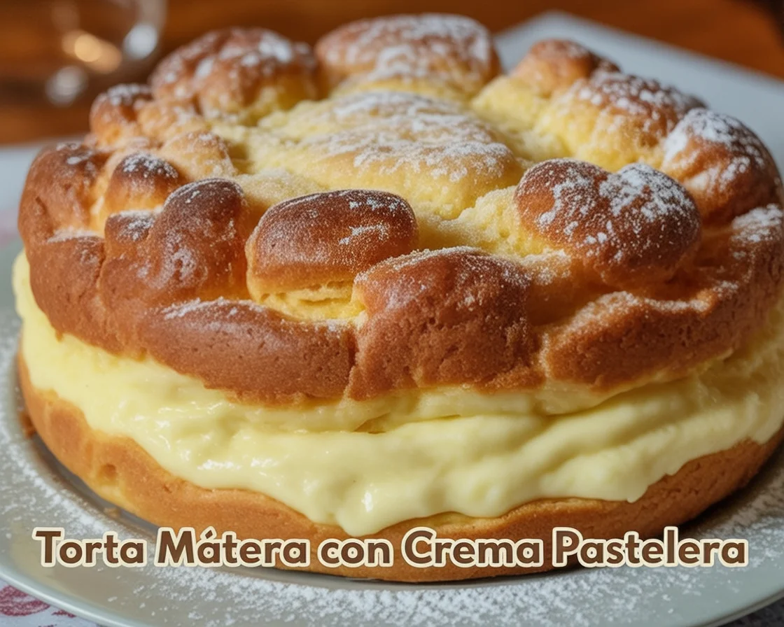 Torta Matera con Crema Pastelera