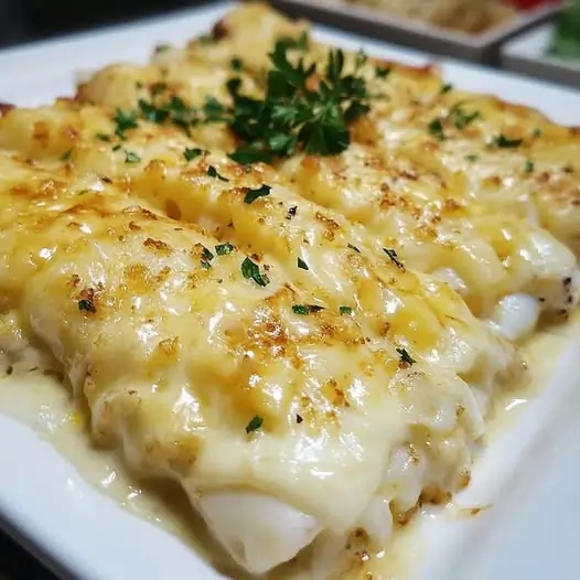 canelones de bacalao y huevo cocido
