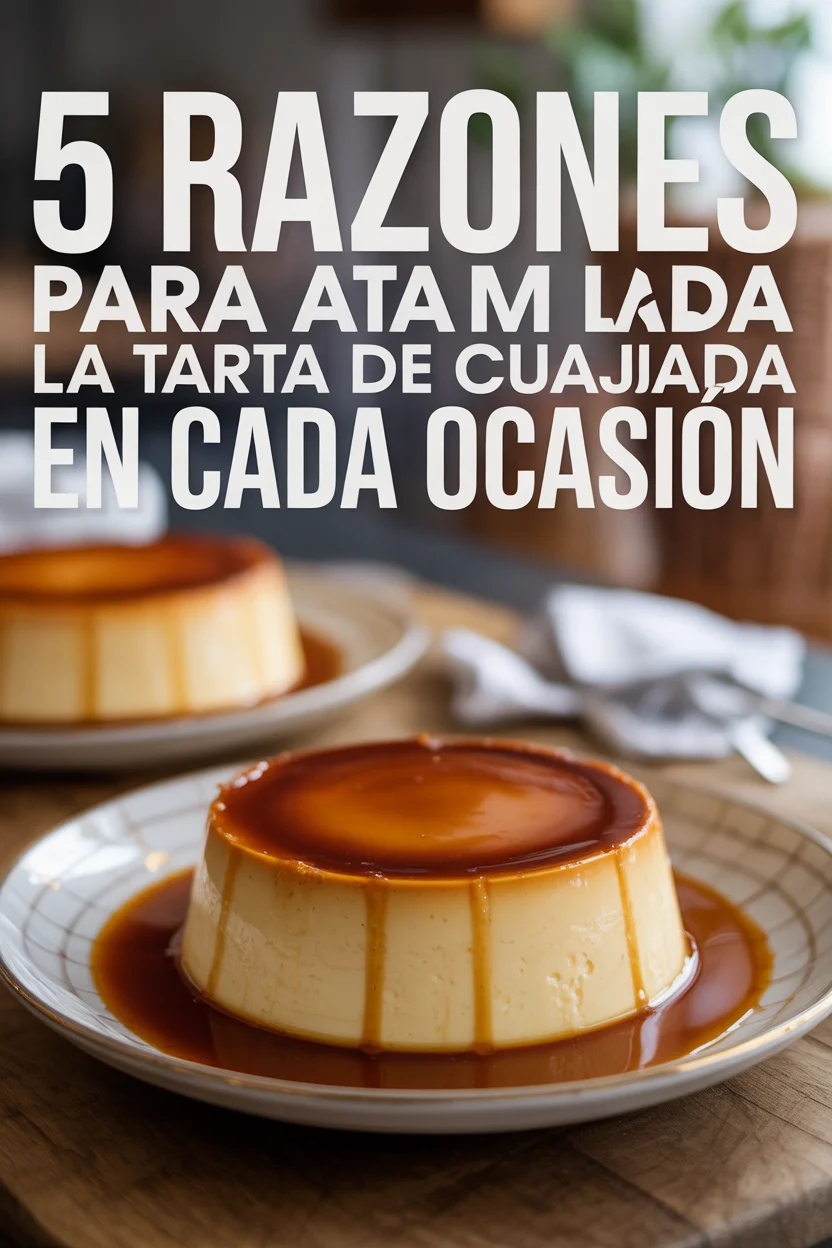 5 Razones para Amar la Tarta de Cuajada en Cada Ocasión