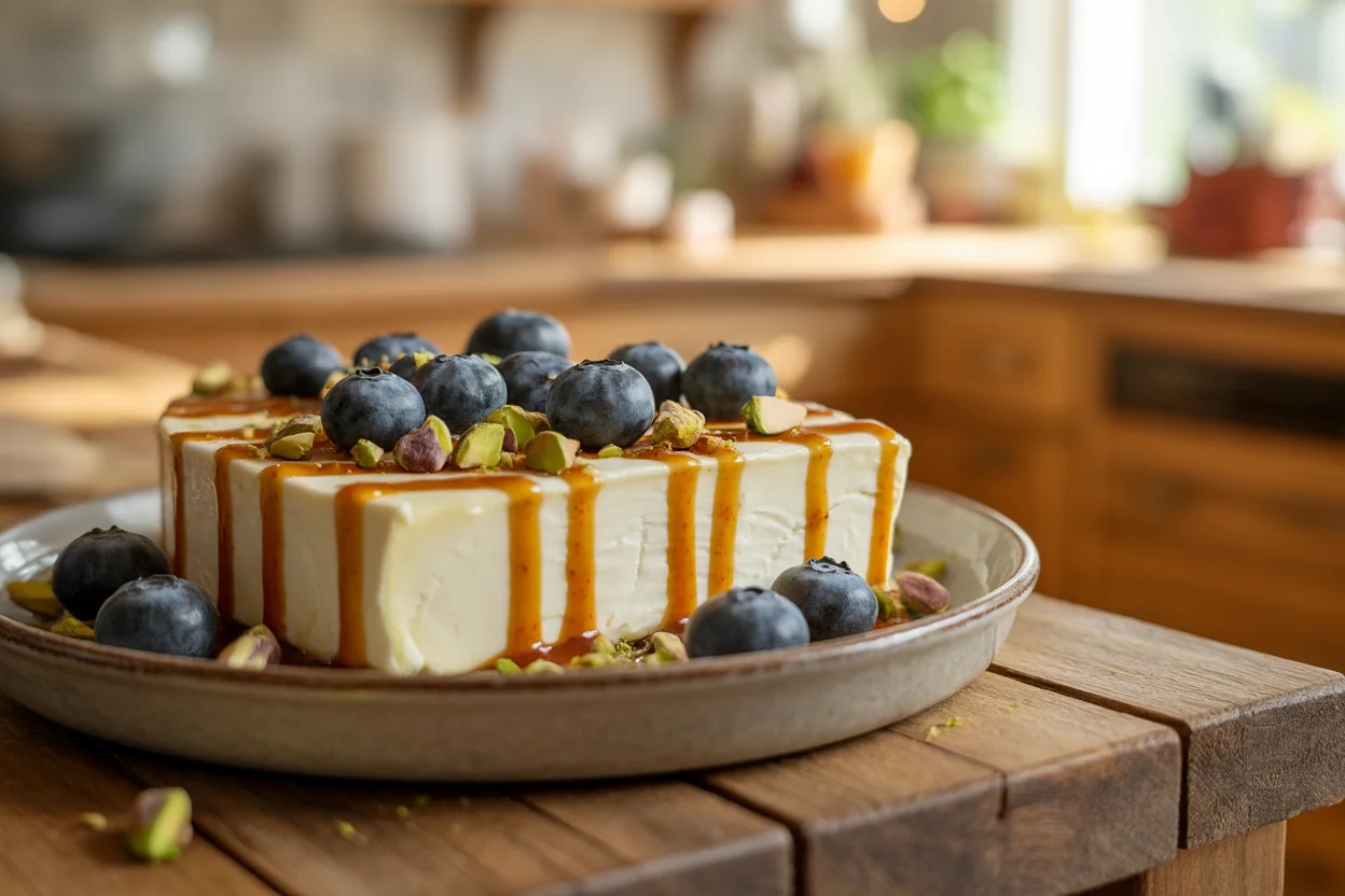 7 Formas Sorprendentes de Disfrutar Queso crema bañado en salsa dulce de chipotle con arándanos y pistache