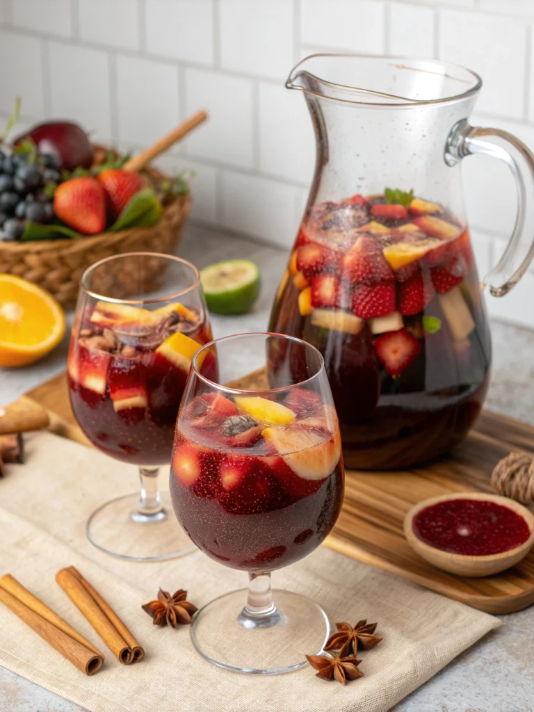 Big Batch Sangria Cocktail Recipe