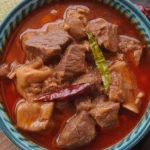 receta de Carne de cerdo en pipián rojo
