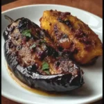 Chile Ancho Relleno de Plátano Macho