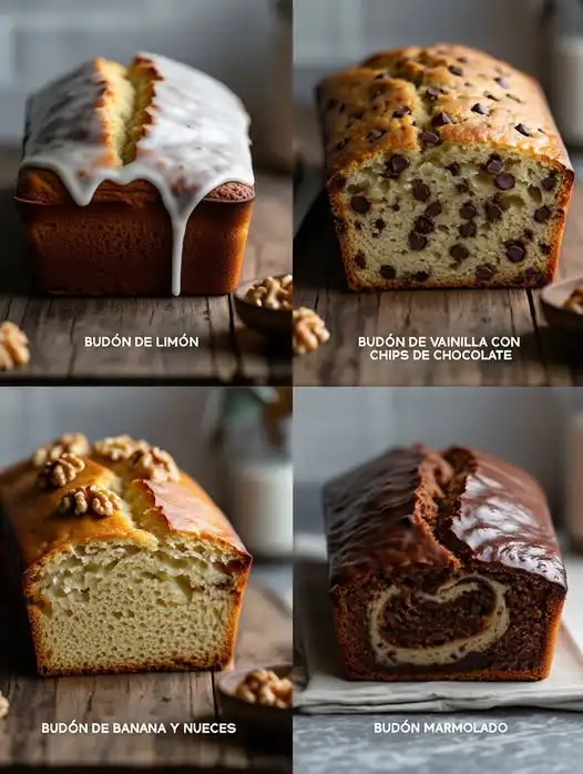 4 Recetas de budines caseros