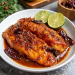 Pescado en Adobo de Guajillo y Chipotle