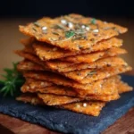 receta de Crackers de Zanahoria y Especias