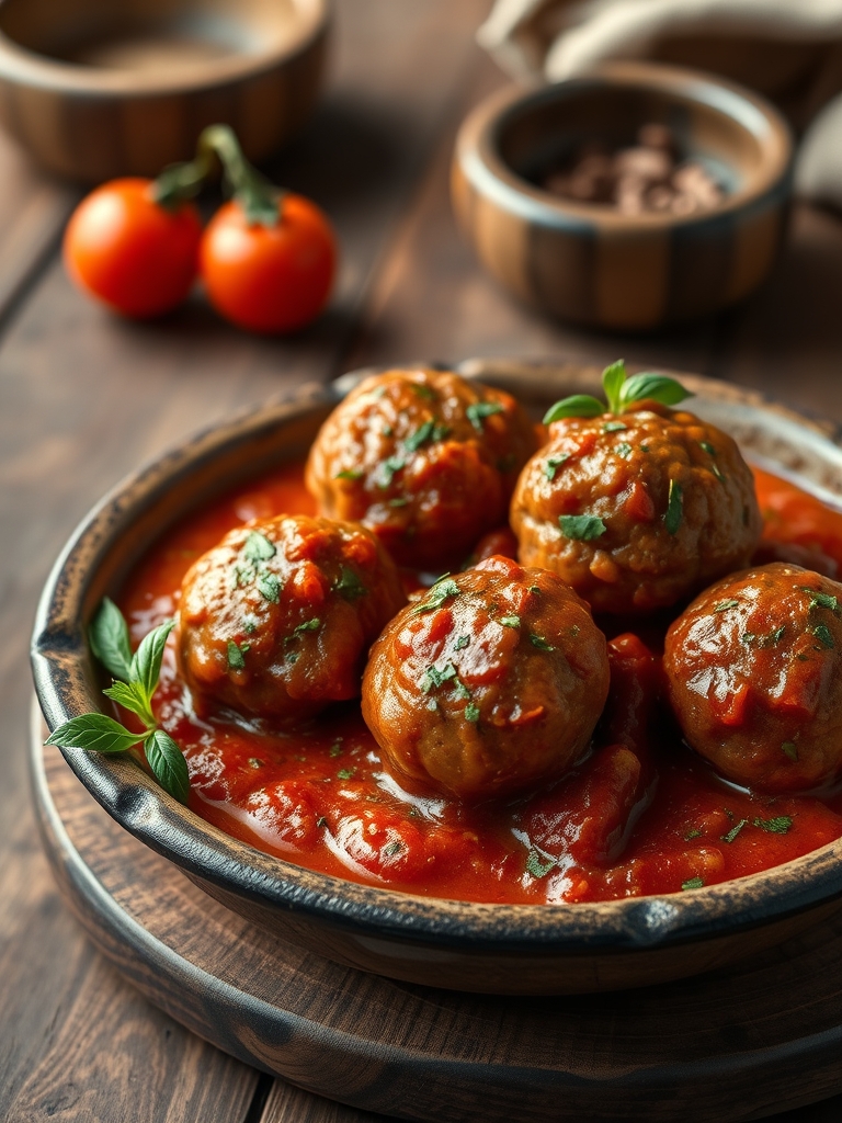 Receta de Albóndigas en Salsa
