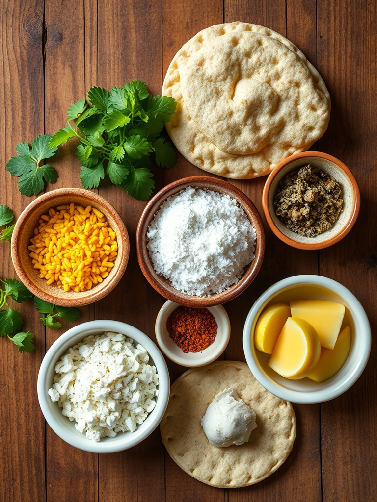 bol con harina de maíz blanco, agua tibia, sal, aceite y mantequilla listos para preparar arepas venezolanas caseras