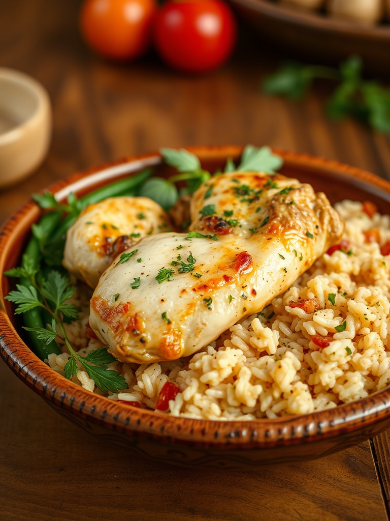 Receta de Arroz con Pollo