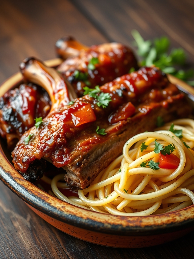 Receta de Costillas BBQ