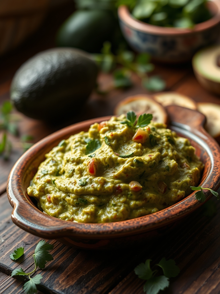 Receta de Guacamole Casero