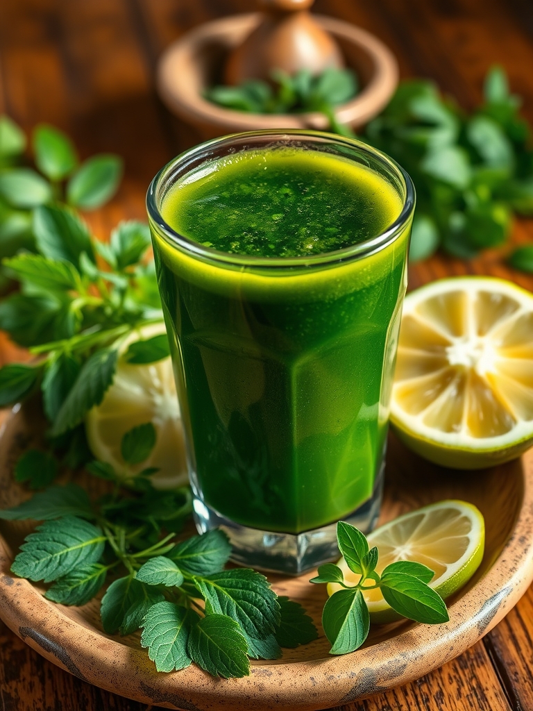 Receta de Jugo Verde Detox