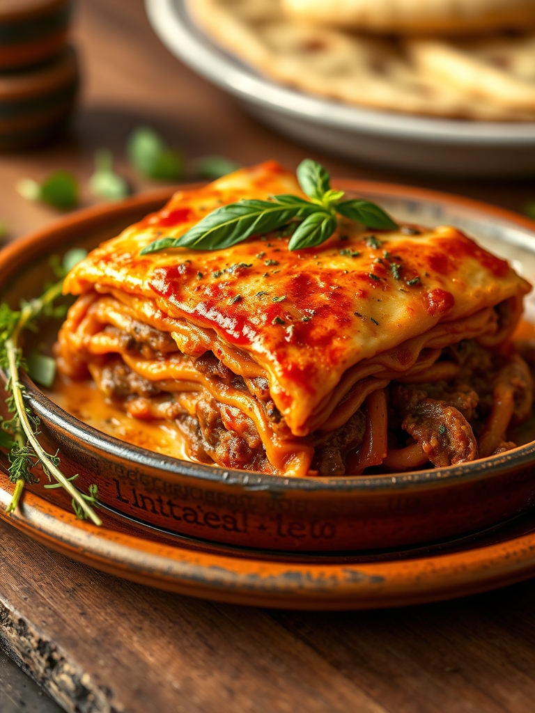Receta de Lasaña de Carne