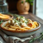 Receta de Pasta Alfredo