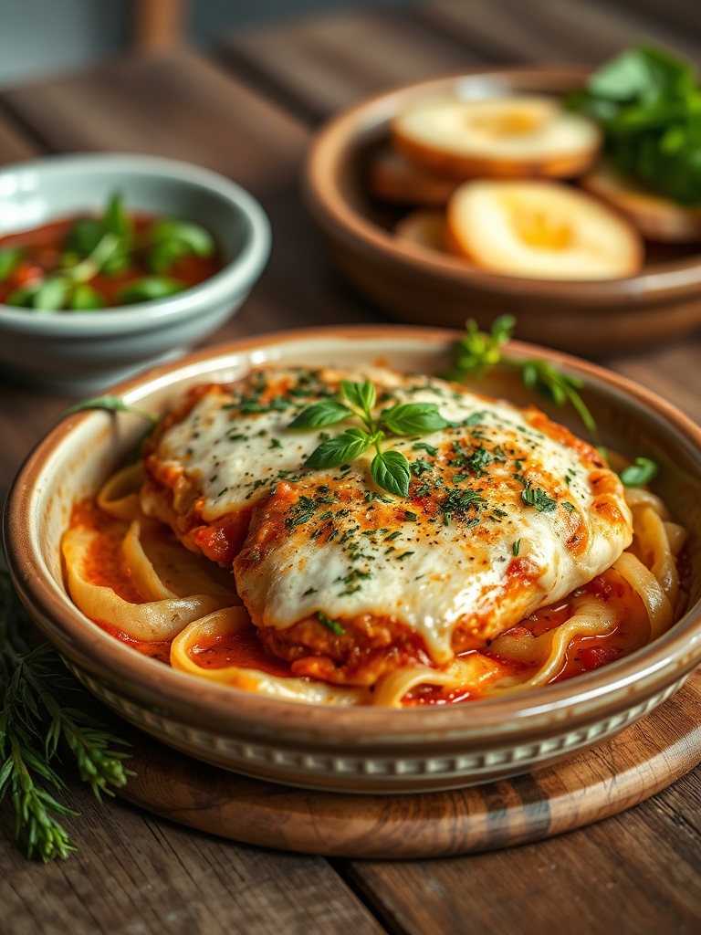 Receta de Pollo a la Parmesana