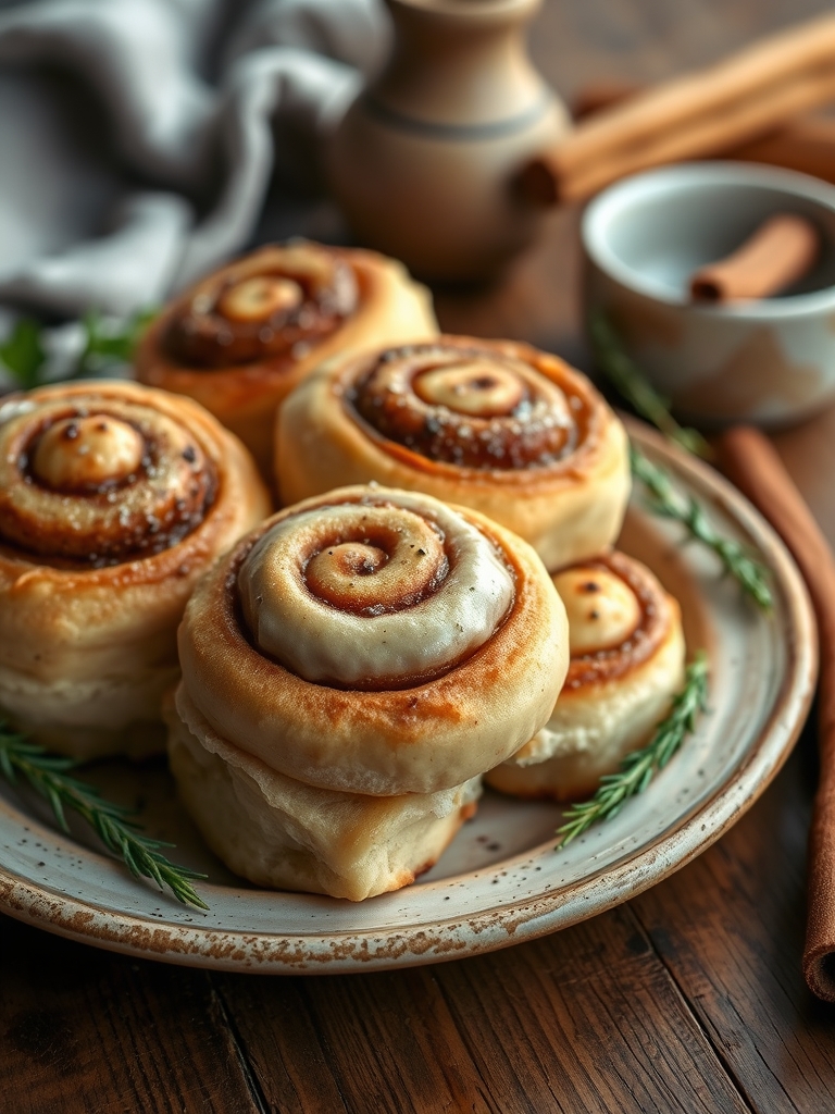 Receta de Rollos de Canela
