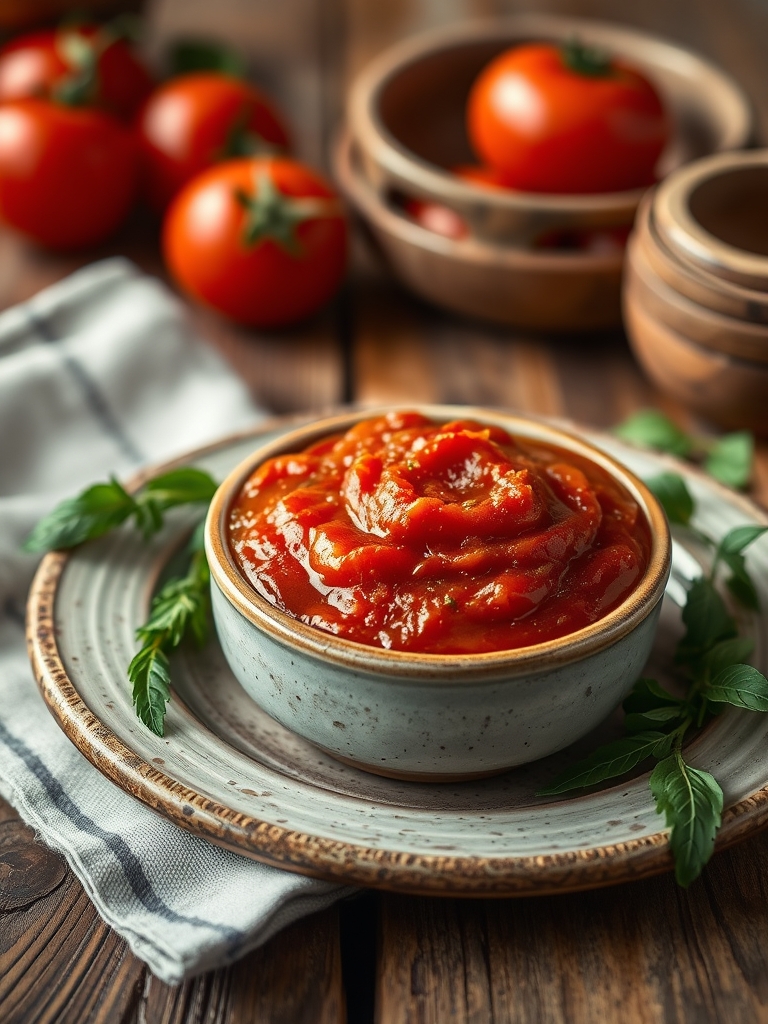 Receta de Salsa de Tomate Casera