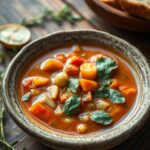 Receta de Sopa de Verduras