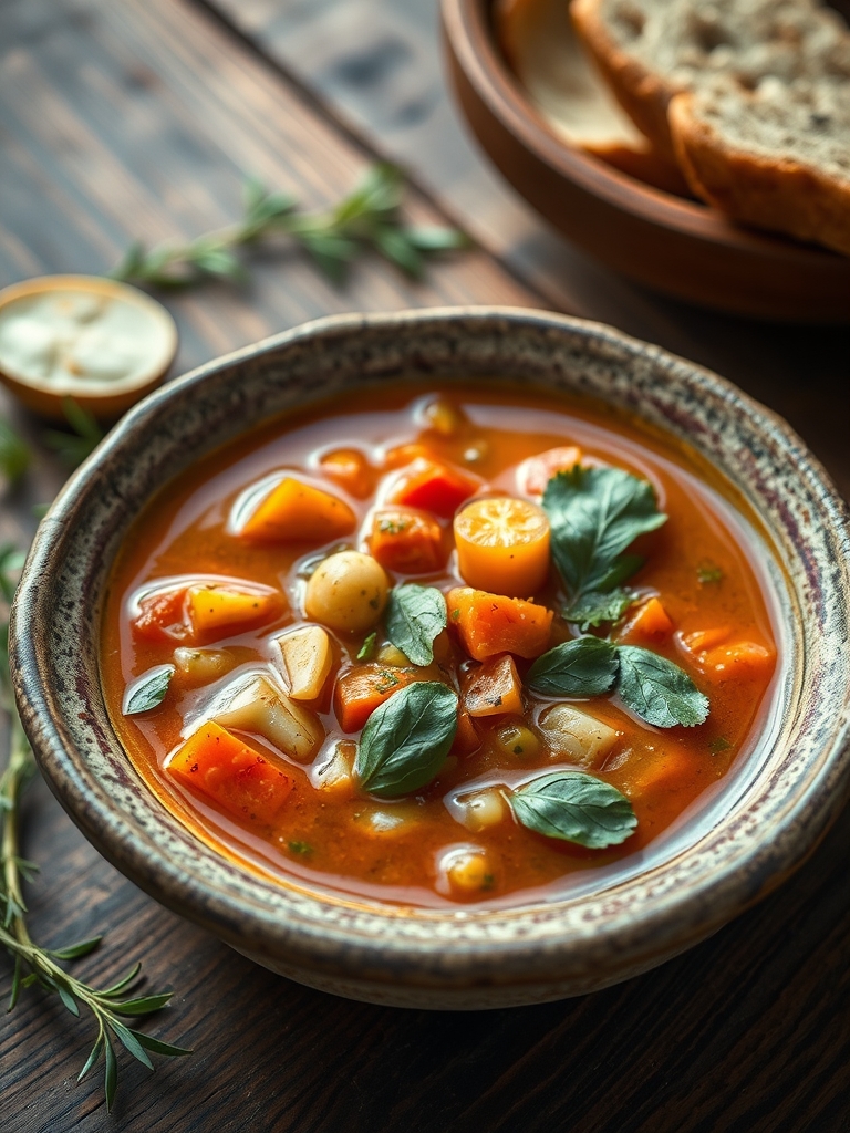 Receta de Sopa de Verduras