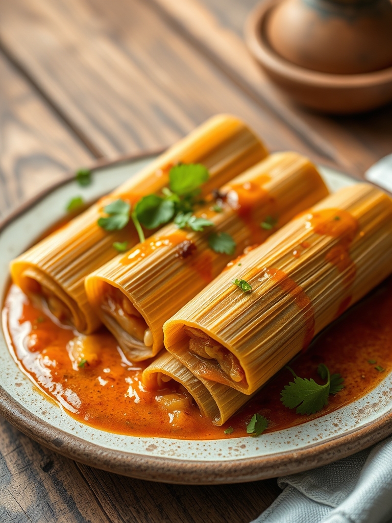 Receta de Tamales Mexicanos