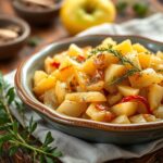 Receta de chucrut con manzana
