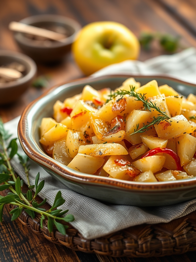 Receta de chucrut con manzana