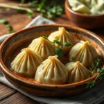 Receta de dumplings de repollo al vapor