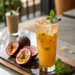 Receta de mocktail de maracuyá y jengibre