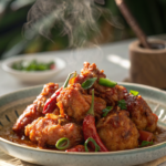 Receta de pollo frito dulce y picante