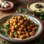 Receta de snacks proteicos de garbanzo