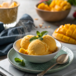 Receta de sorbete de mango con chile tajín